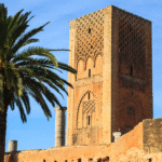iconic mosque landmarks in Rabat, Morocco