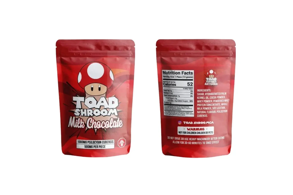Toad Shroom Chocolate Bites (1000mg)