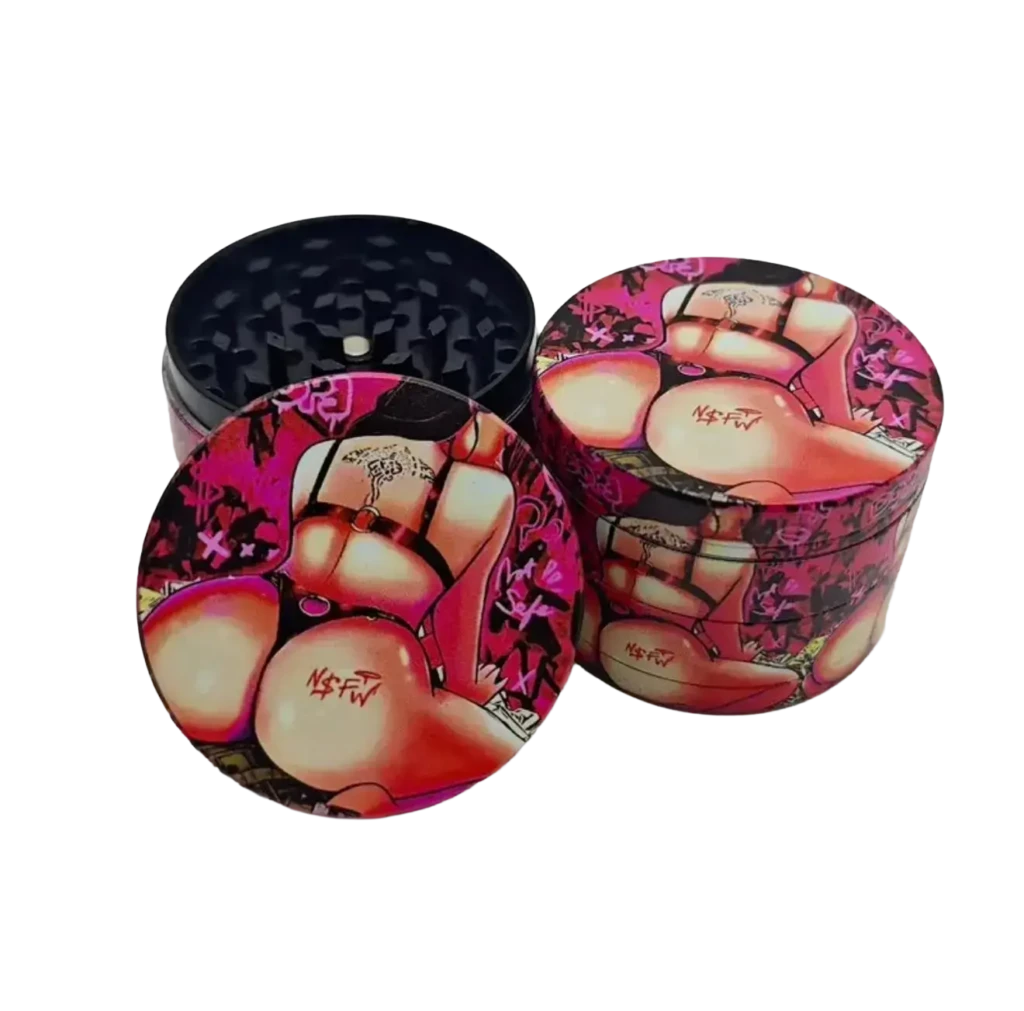 The Mation – 4-Piece Compact Metal Herb Grinder